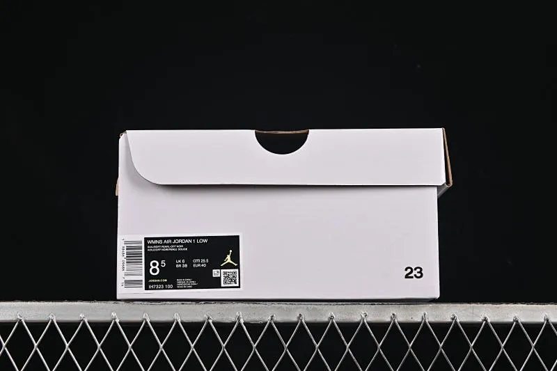 All categories Air Jordan Jordan series basketball shoes Air Jordan 1 Low G version pure original Air Jordan 1 Low AJ1 Joe 1 flash diamond white crack low-top cultural casual sneakers IH7323-100